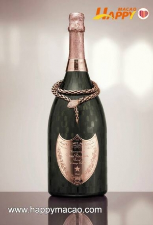 BVLGARI x Dom Pérignon聯乘玫瑰紅酒