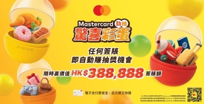 Mastercard 聯乘信和集團推出勁抽驚喜彩蛋活動