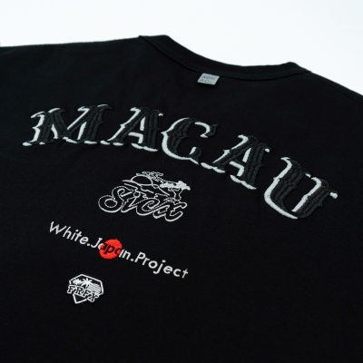 三方聯乘 WJP澳門限定刺繡TEE