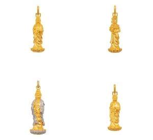 法喜相伴足金系列