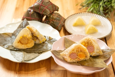 自家製特色粽子  貓山王、川味及梅菜口味