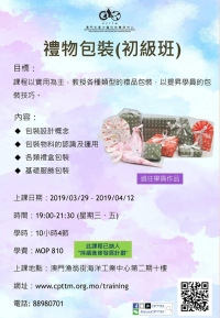 禮物包裝(初級班)