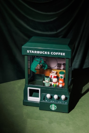 星巴克夾公仔機