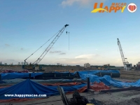 輕軌東線ES1站建通道連接關閘邊檢大樓