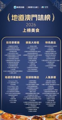 地道澳門味榜單